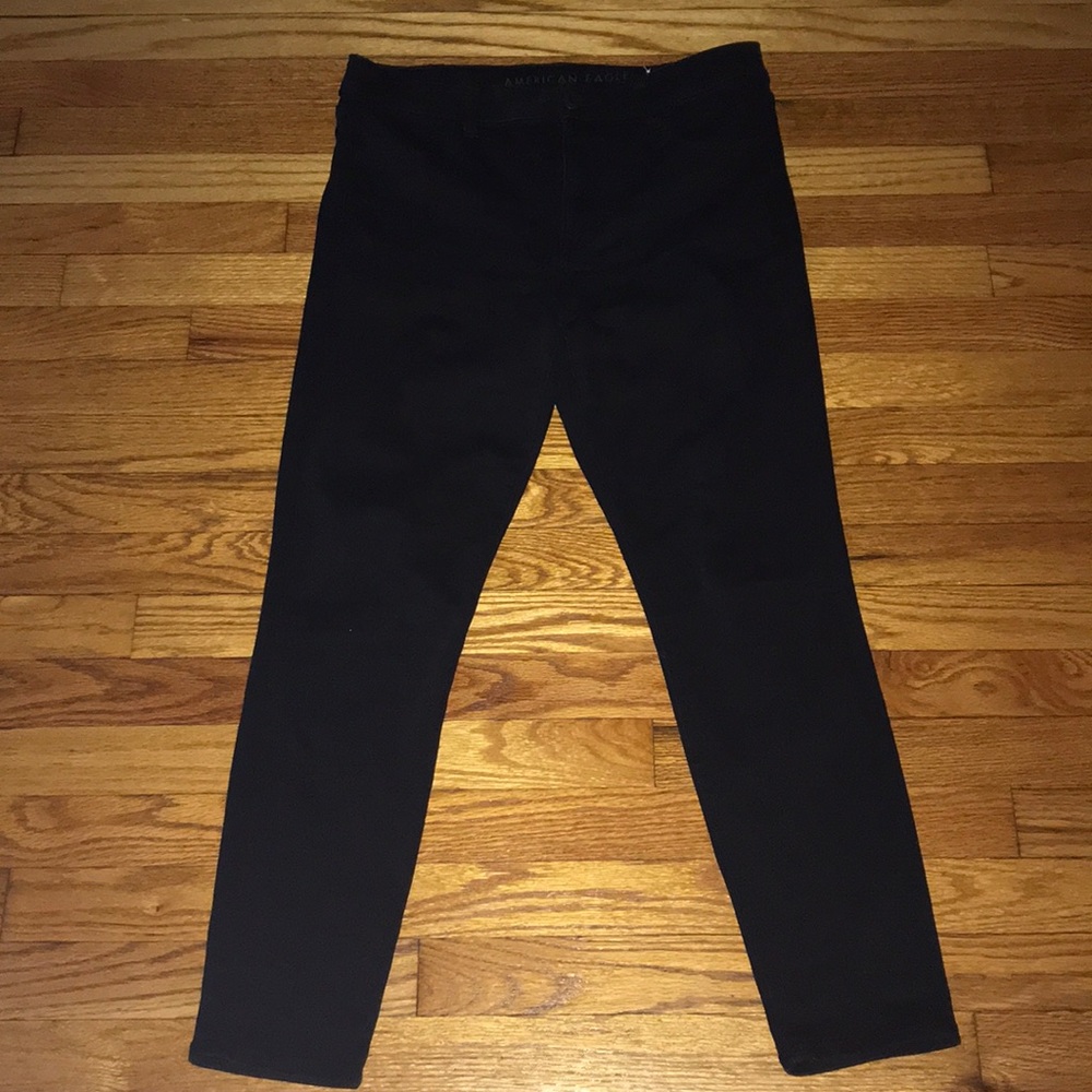 NWT AMERICAN EAGLE NEXT LVL BLACK JEGGING